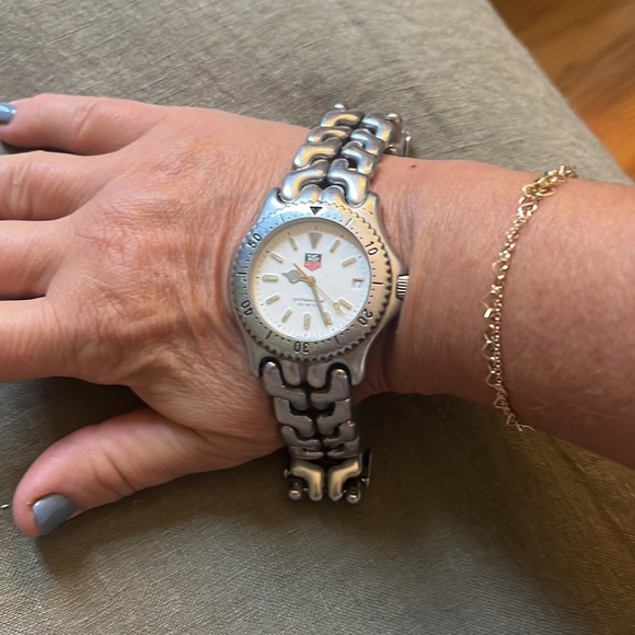 Vintage Tag Heuer SEL Stainless Steel Patina Dial Watch Ref:S99206 -new battery - Picture 9 of 9